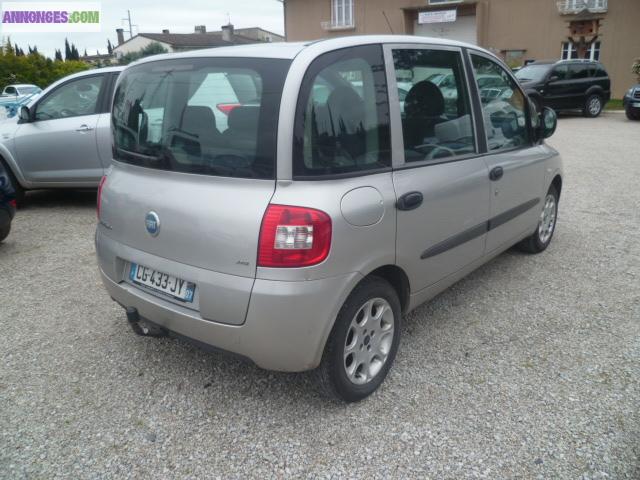 Fiat MULTIPLA 6 places, 1.9 JTD de 2005
