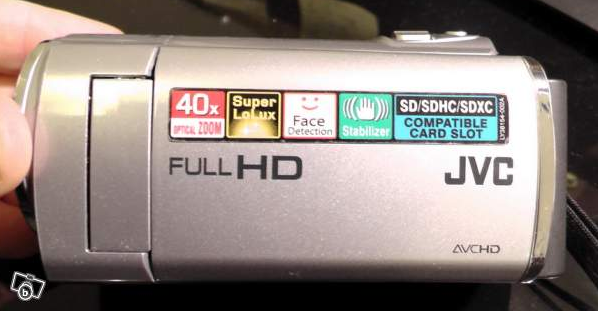 Everio Camescope FULL HD JVC GZ-E10SE