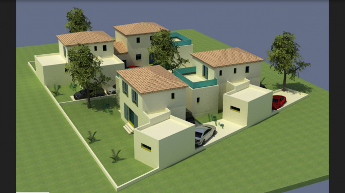 Villas 95m2 à 200m à pied du centre ville de l'isle/Sorgue