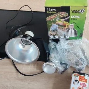 Lampe ampoule UVA 35% et pince avec pot