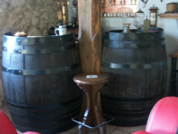 Bar en tonneaux de chêne