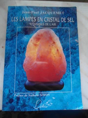 Déco cristaux de sel orange NEUF 