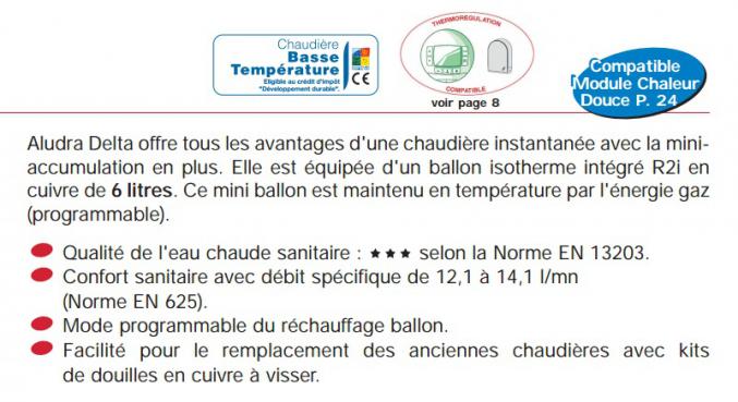 VEND CHAUDIERE NEUVE CHAFFOTEAUX