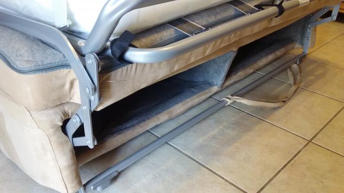 Canapé 3 places Rapido neuf convertible