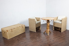 Table guéridon avec ses 2 chaises