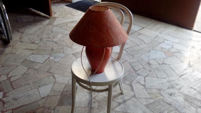 LAMPE VINTAGE ORANGE
