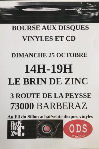 Bourse disques vinyle et cd