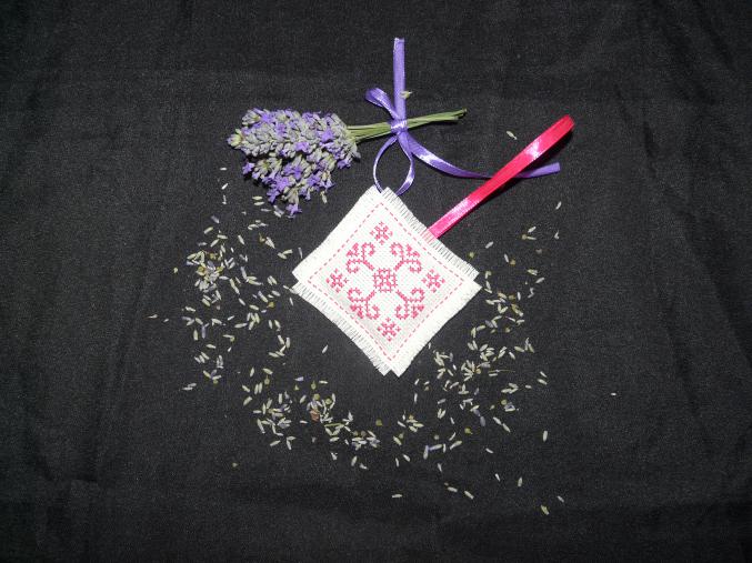 Mini coussin de lavande