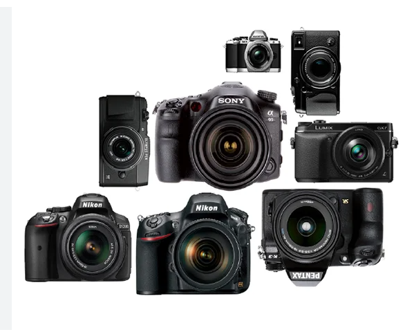 Appareils photo, objectifs, drones, téléphones, instruments de musique, des ordinateurs