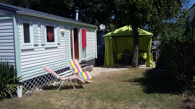 Location mobilhome 4/6 pers + 2 velos