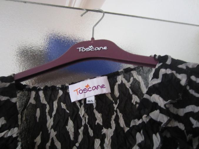 Tunique Toscane (noir/blanc)