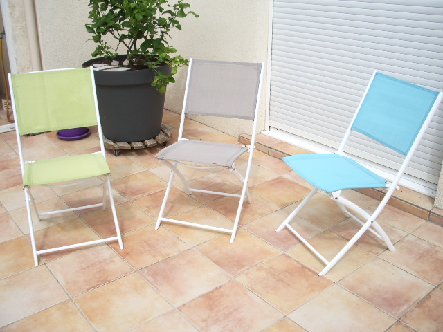 Chaises de salon de jardin