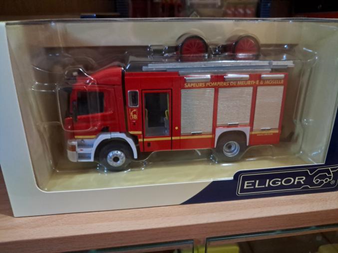 Pompiers ELIGOR Scania 1/43