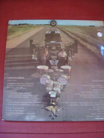 Disque vinyl double 33 tours "Ummagumma" des PINK FLOYD