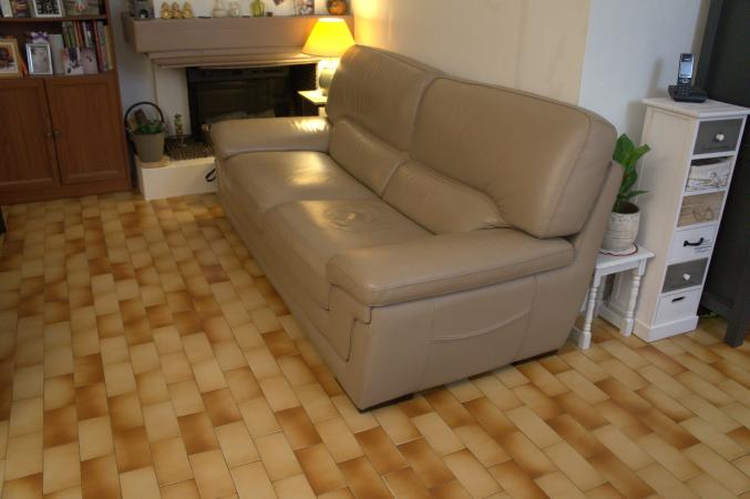 Canapé cuir convertible