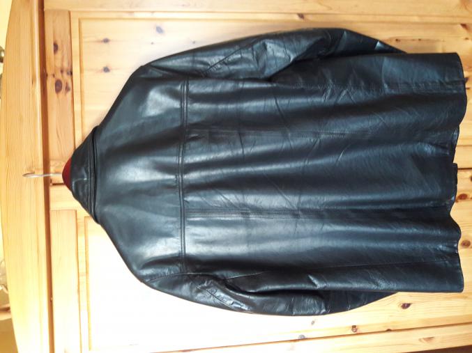 Veste cuir XXL Forest