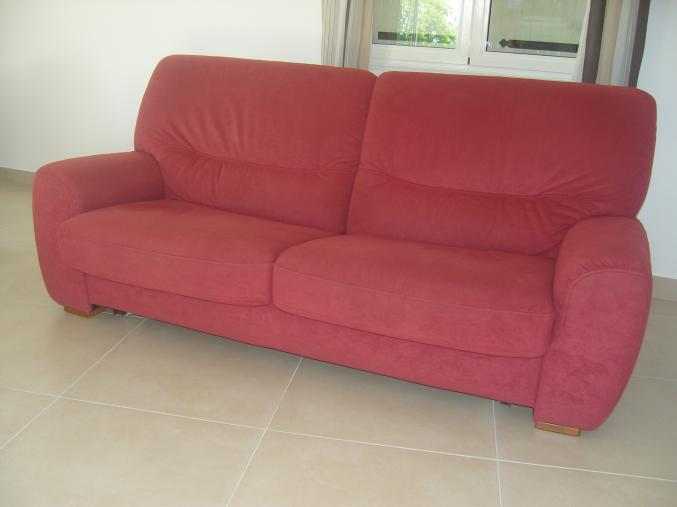 Canape convertible en tissu