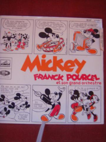 Disque vinyl 45 tours 4 titres "Mickey" de Franck POURCEL