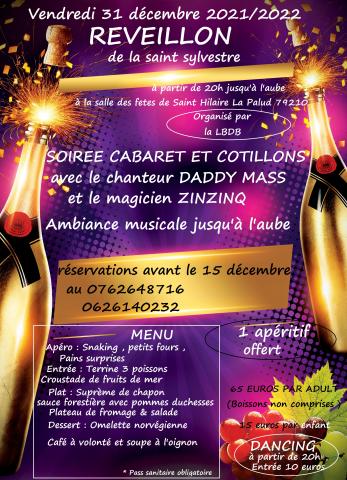 Soirée cabaret et cotillons