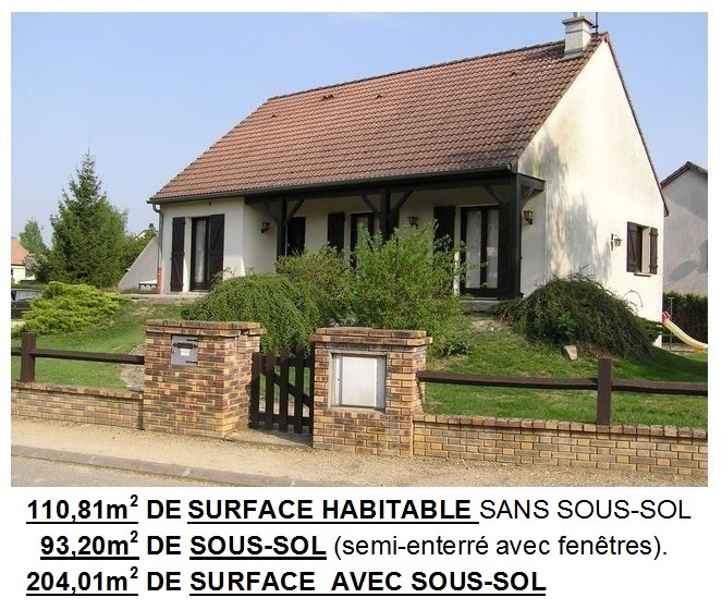 Maison en périphérie sud de Dijon à Aiserey