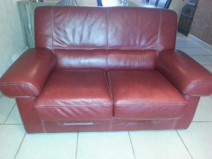 Salon en cuir
