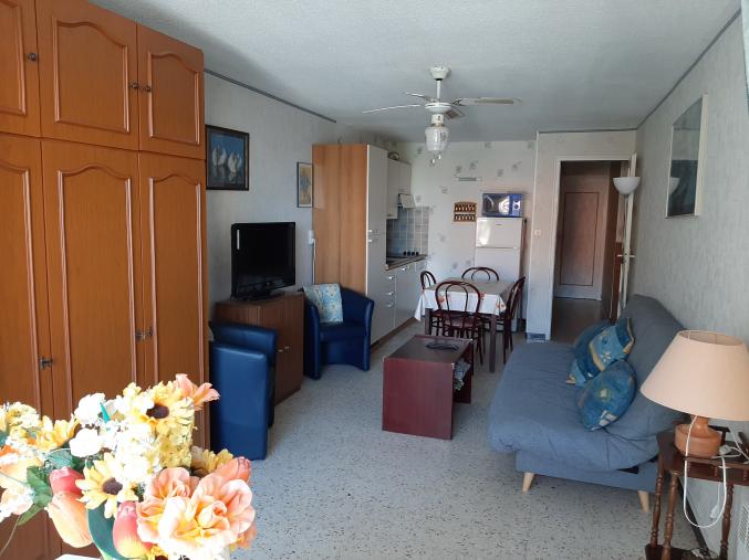 T2 meublé équipé 43 M2 avec Loggia