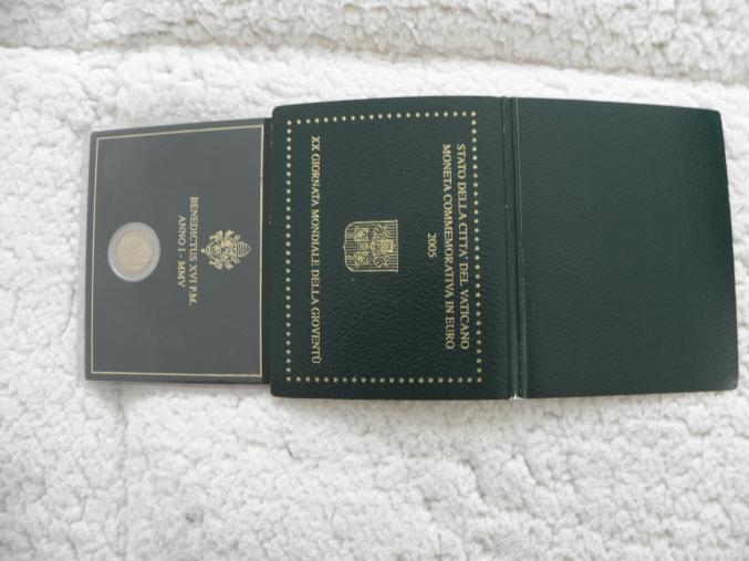 2 EUROS COMMEMORATIVES VATICAN 2005