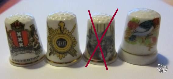 Des a coudre de collection  lot 1