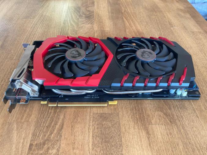 MSI GeForce GTX 1080 GAMING X8G Carte Graphique