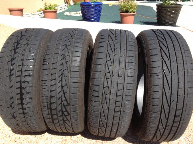 4 pneus " Goodyear Excelence " 4 saisons