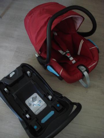 Poussette+nacelle+cosy+embase voiture