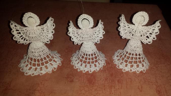 Decoration de Noel en crochet