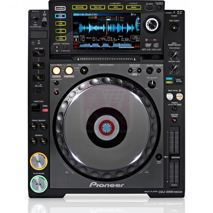 Pack de pioneer CDJ2000 et DJM 2000+la table de mixage+casque