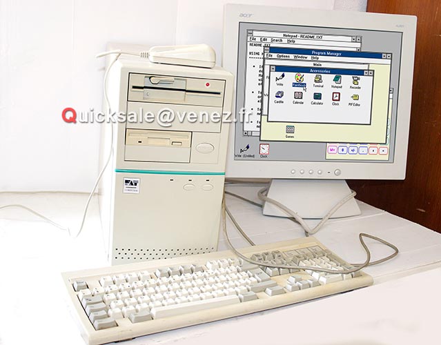 Tour FAT Computer avec Windows 3.0 70€