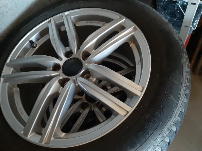 ROUES PNEUS HIVER + JANTES ALU
