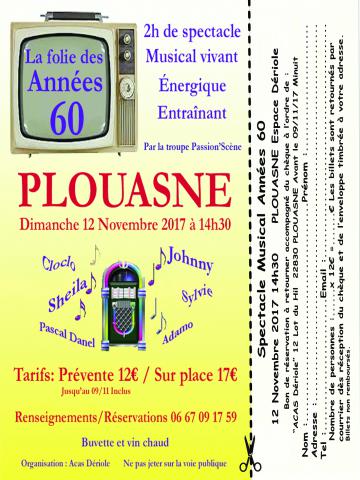 Spectacle Musical La folie des Années 60