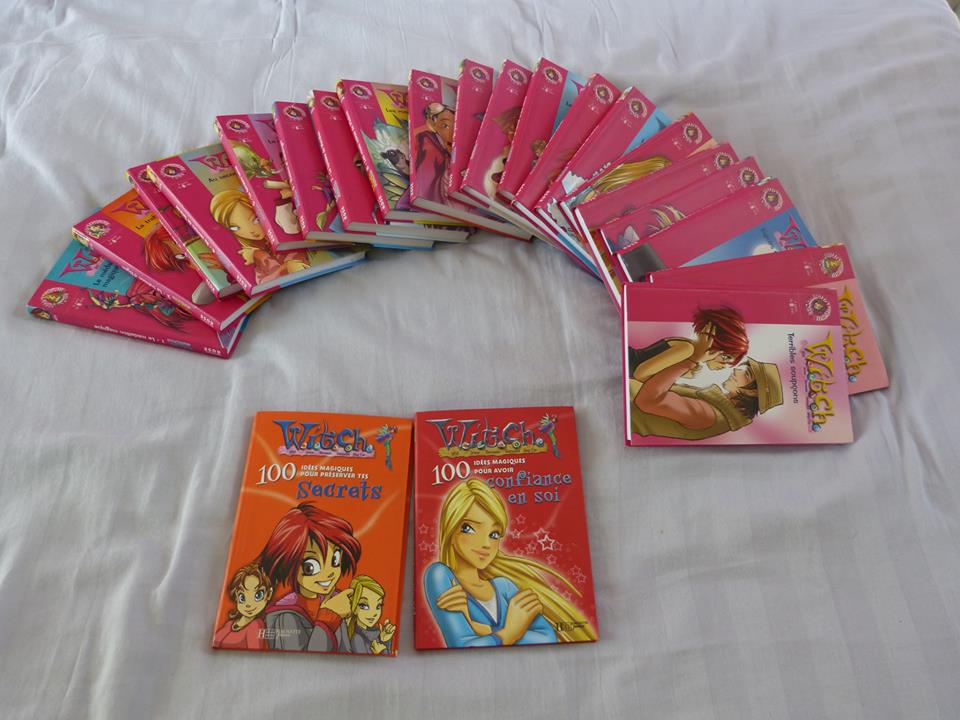 Livres pour enfant WITCH n°1 à 20 + 2 livres bonus de la collection 