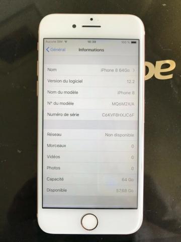 IPhone 8 64Go Rose Gold - Débloqué