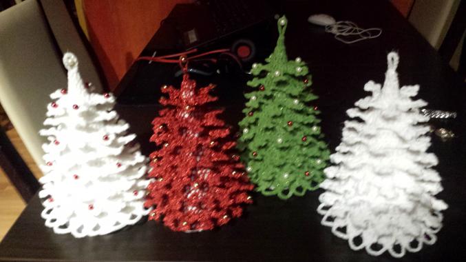 Decoration de Noel en crochet