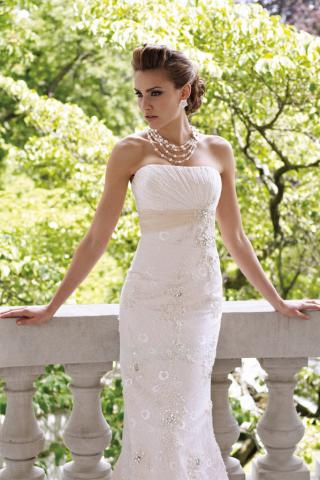 Robe De Mariée Dentelle Sans Manches--mavogue.fr