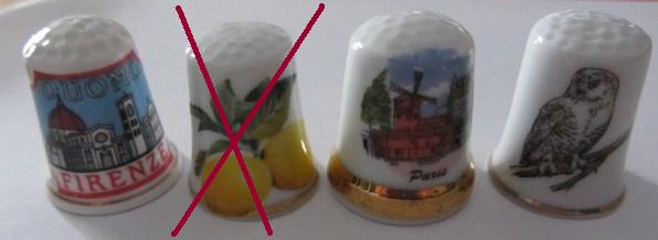 Des a coudre de collection lot 4