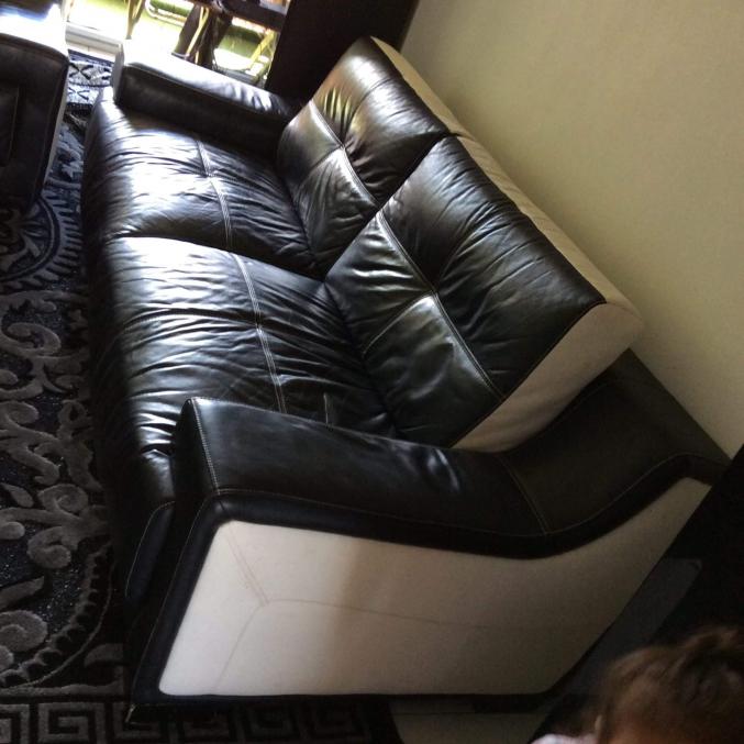 Salon en cuir