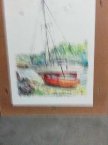 Jolie peinture peinte main