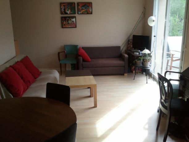 Nantes - T3 avec terrasse et loggia