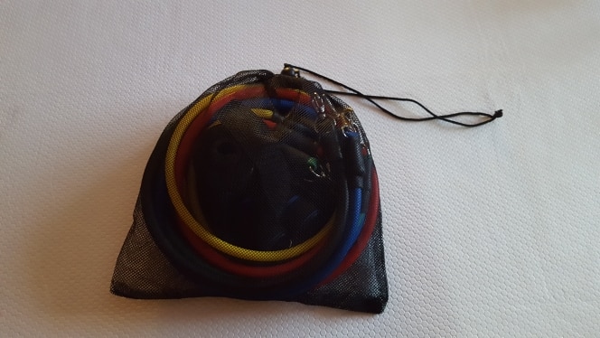 Elastiques musculation maison