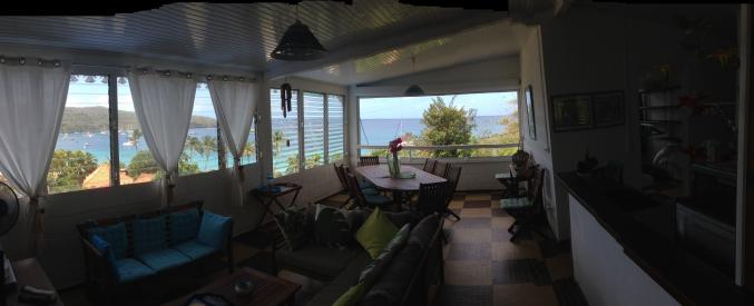 Maison à Grande Anse. Vue Caraïbe. Plage à 70 m.