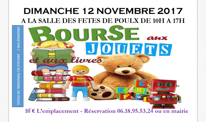 BOURSE AUX JOUETS ET AUX LIVRES