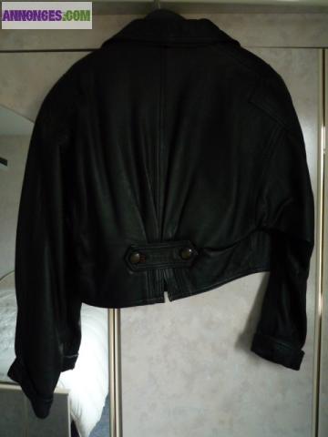 Blouson cuir