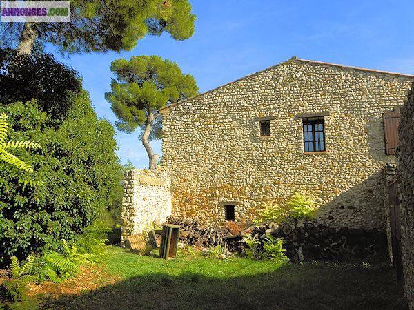 Vente maison de village avec superbe terrain