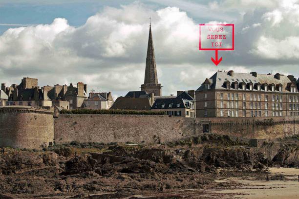 Saint-Malo - Vue mer Saint Malo Intra Muros